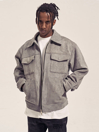 Mens Suede Jacket
