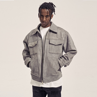Mens Suede Jacket