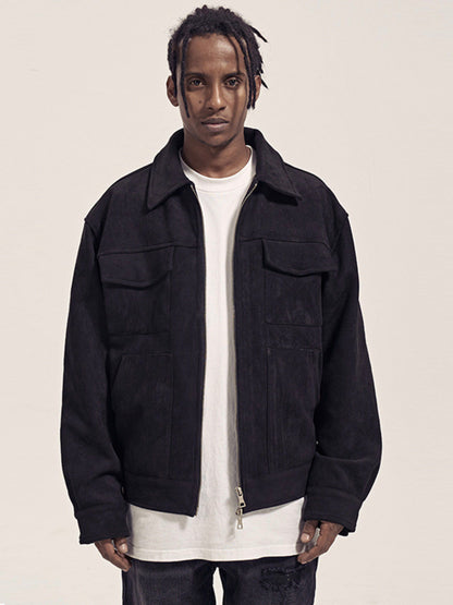 Mens Suede Jacket