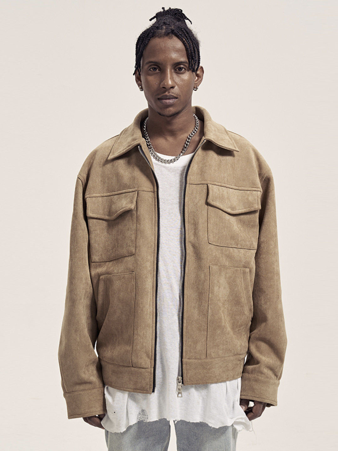 Mens Suede Jacket