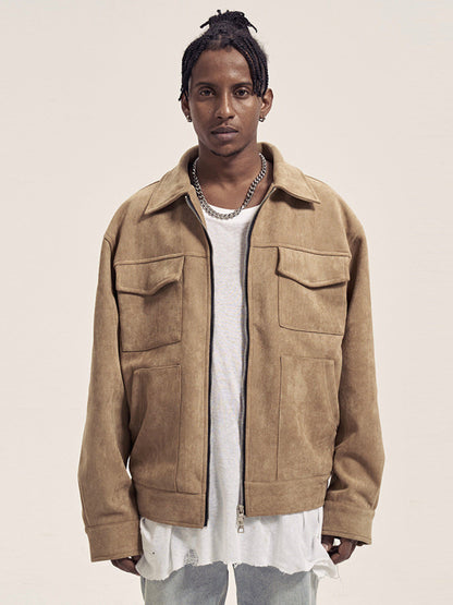 Mens Suede Jacket