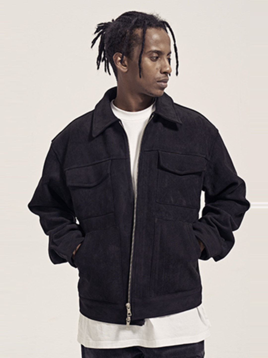 Mens Suede Jacket