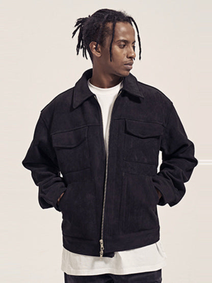 Mens Suede Jacket