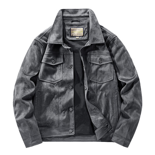 Mens Suede Jacket