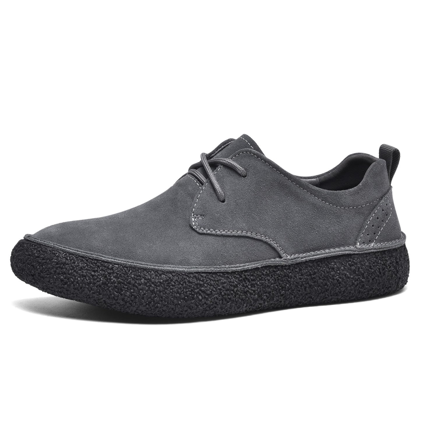 Mens Suede Leather Casual Sneakers