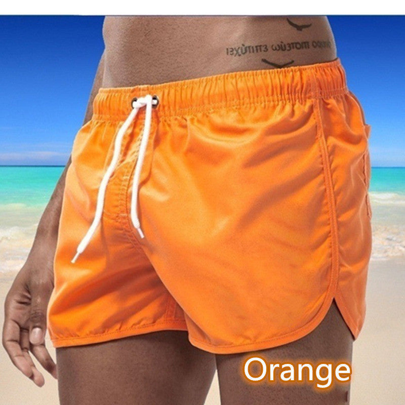 Mens Summer Beach Shorts Straight Leg Surfing Pants