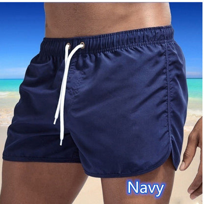 Mens Summer Beach Shorts Straight Leg Surfing Pants