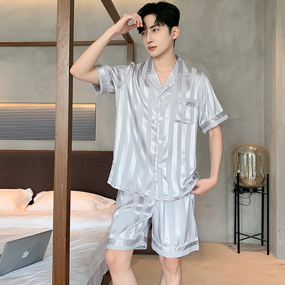 Mens Summer Short Sleeve Pajama