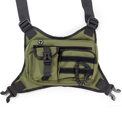 Mens Tactical Chest Bag Outdoor Sports Vest