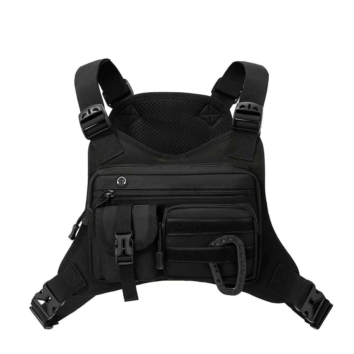 Mens Tactical Chest Bag Outdoor Sports Vest