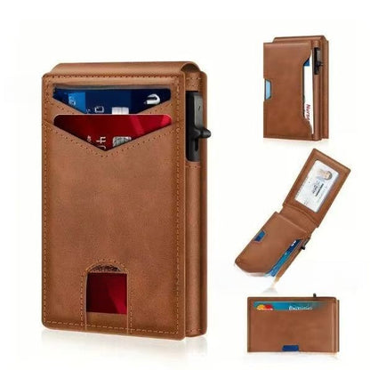 Mens Tactical RFID Blocking Bifold Wallet
