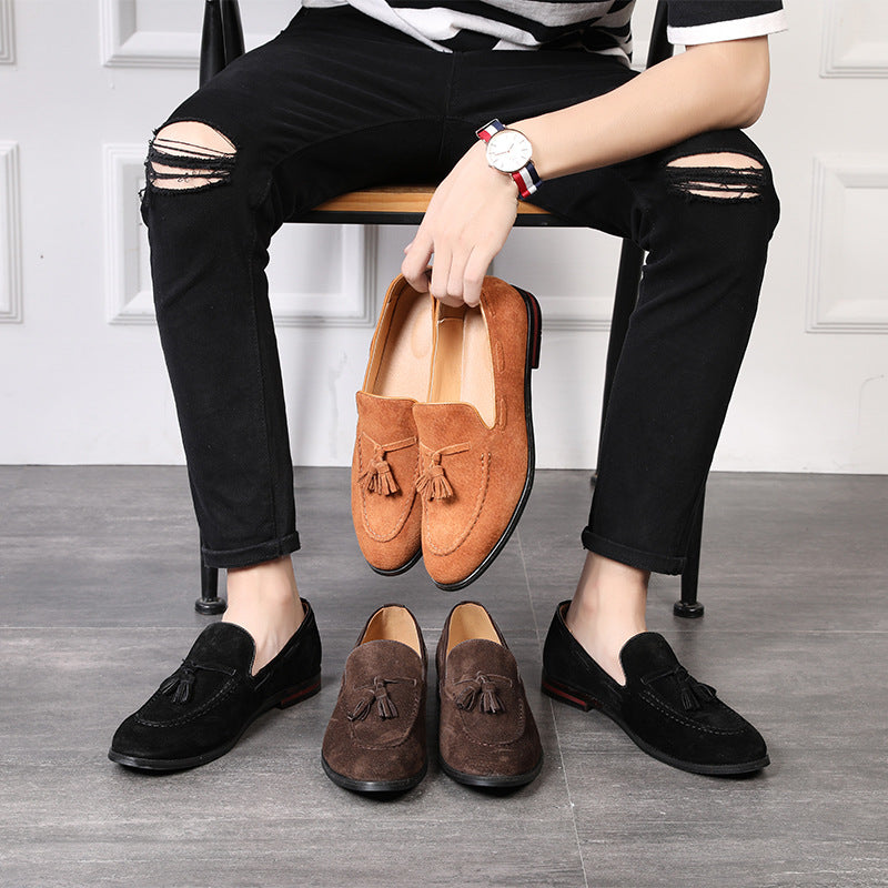 Mens Tassel Slip-On Casual Shoes