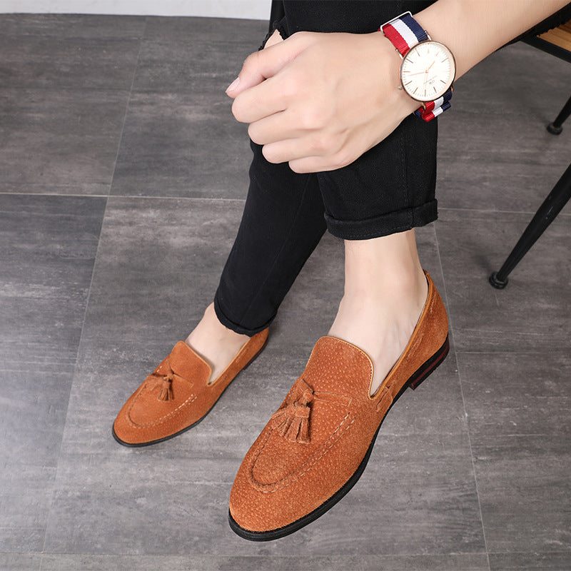 Mens Tassel Slip-On Casual Shoes