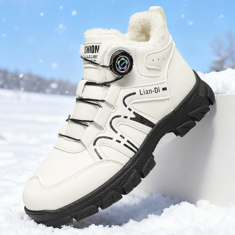 Mens Thermal Casual Boots British Style
