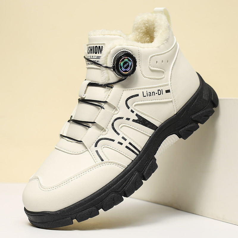 Mens Thermal Casual Boots British Style