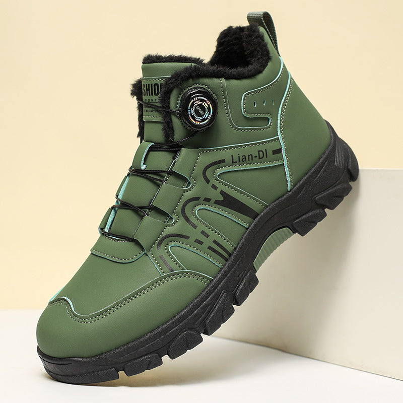 Mens Thermal Casual Boots British Style