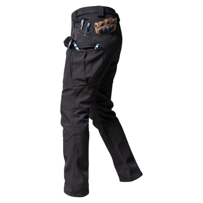 Mens Thermal Windproof Soft Shell Pants