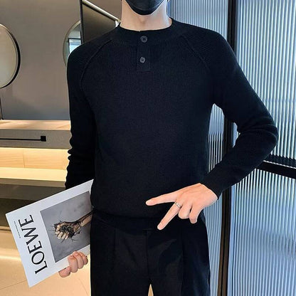 Mens Thick Knit Sweater