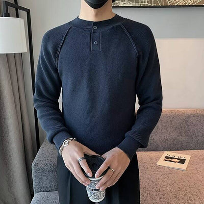 Mens Thick Knit Sweater