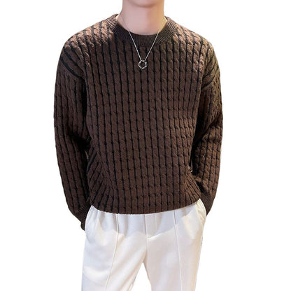 Mens Thick Knit Sweater