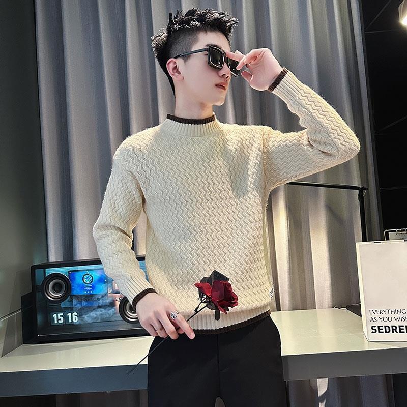 Mens Thick Knit Sweater