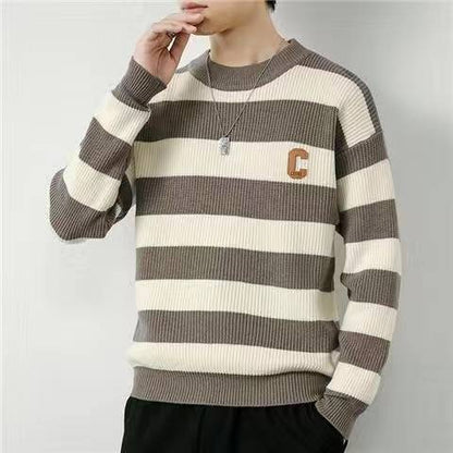 Mens Thick Knit Sweater