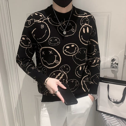 Mens Thick Knit Sweater