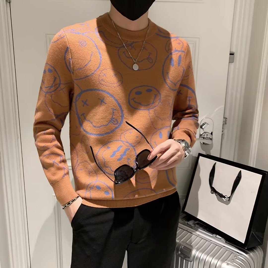 Mens Thick Knit Sweater