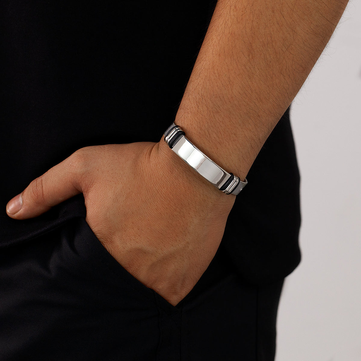 Mens Titanium Bracelet