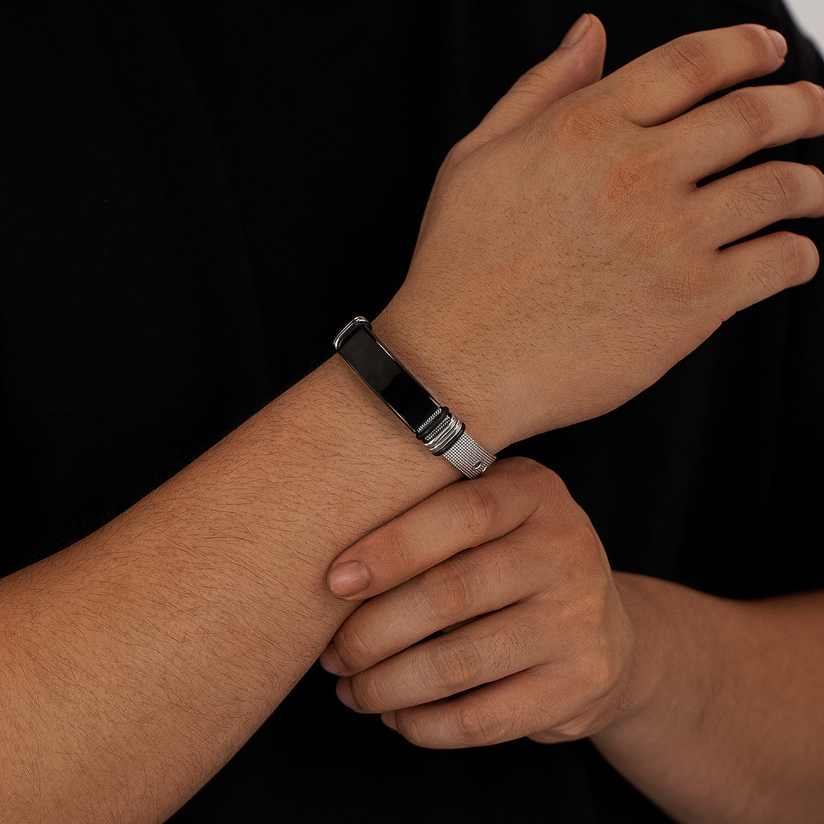 Mens Titanium Bracelet