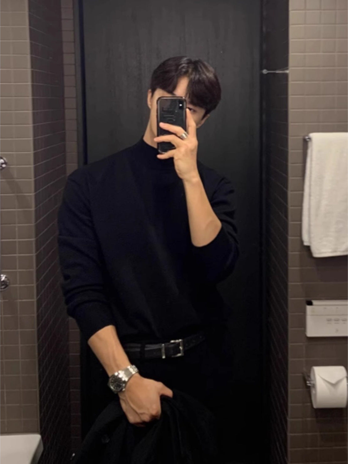 Mens Turtleneck Shirt