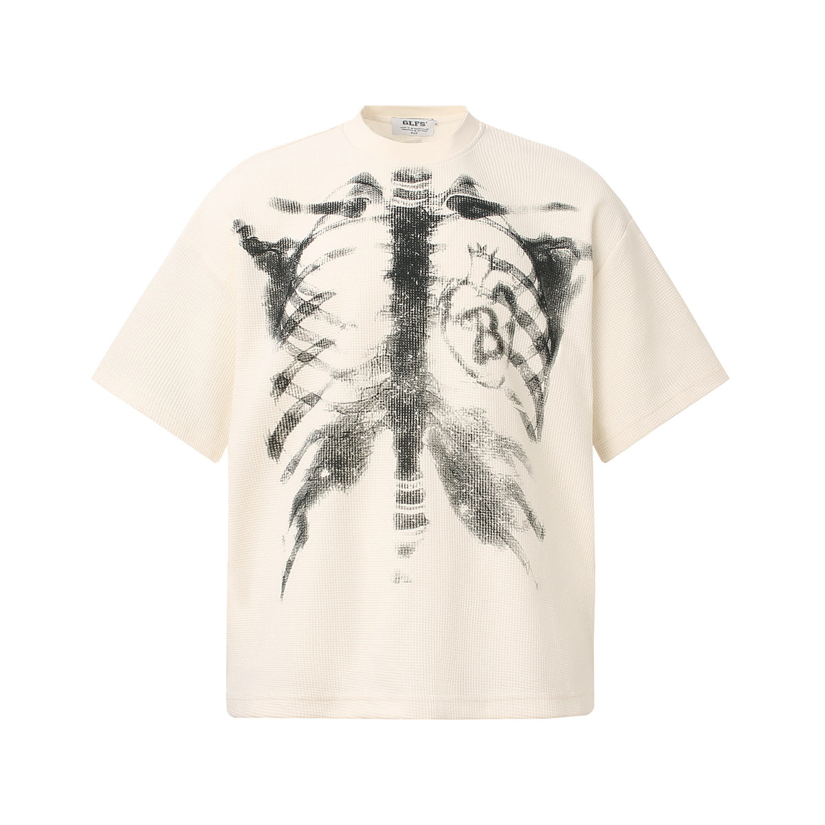 Mens Vintage Graphic Print Cotton T-shirt