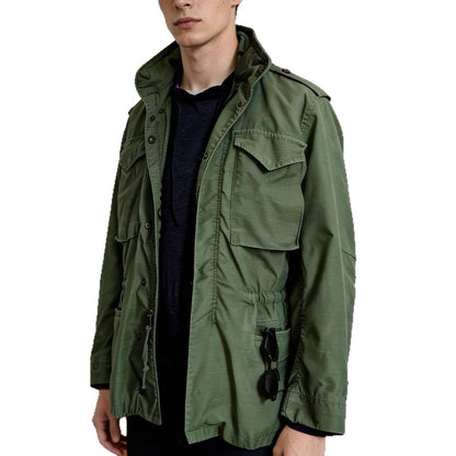 Mens Vintage Lapel Workwear Coat