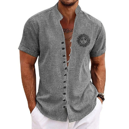 Mens Vintage Print Shirt