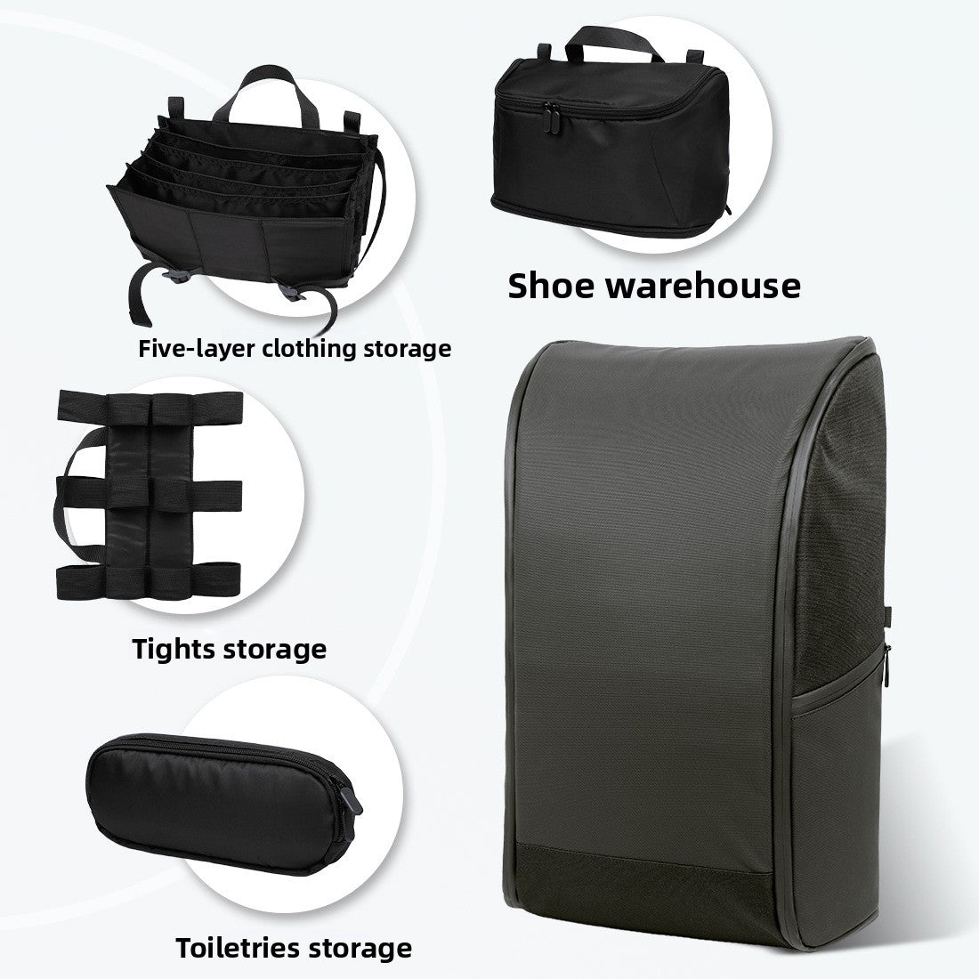 Mens Waterproof Business Laptop Backpack