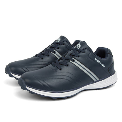 Mens Waterproof Golf Shoes Microfiber