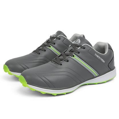 Mens Waterproof Golf Shoes Microfiber