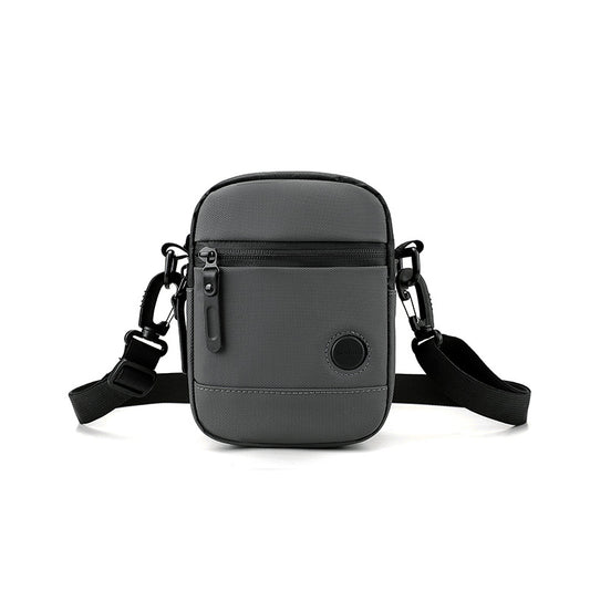 Mens Waterproof Oxford Crossbody Bag with Adjustable Strap