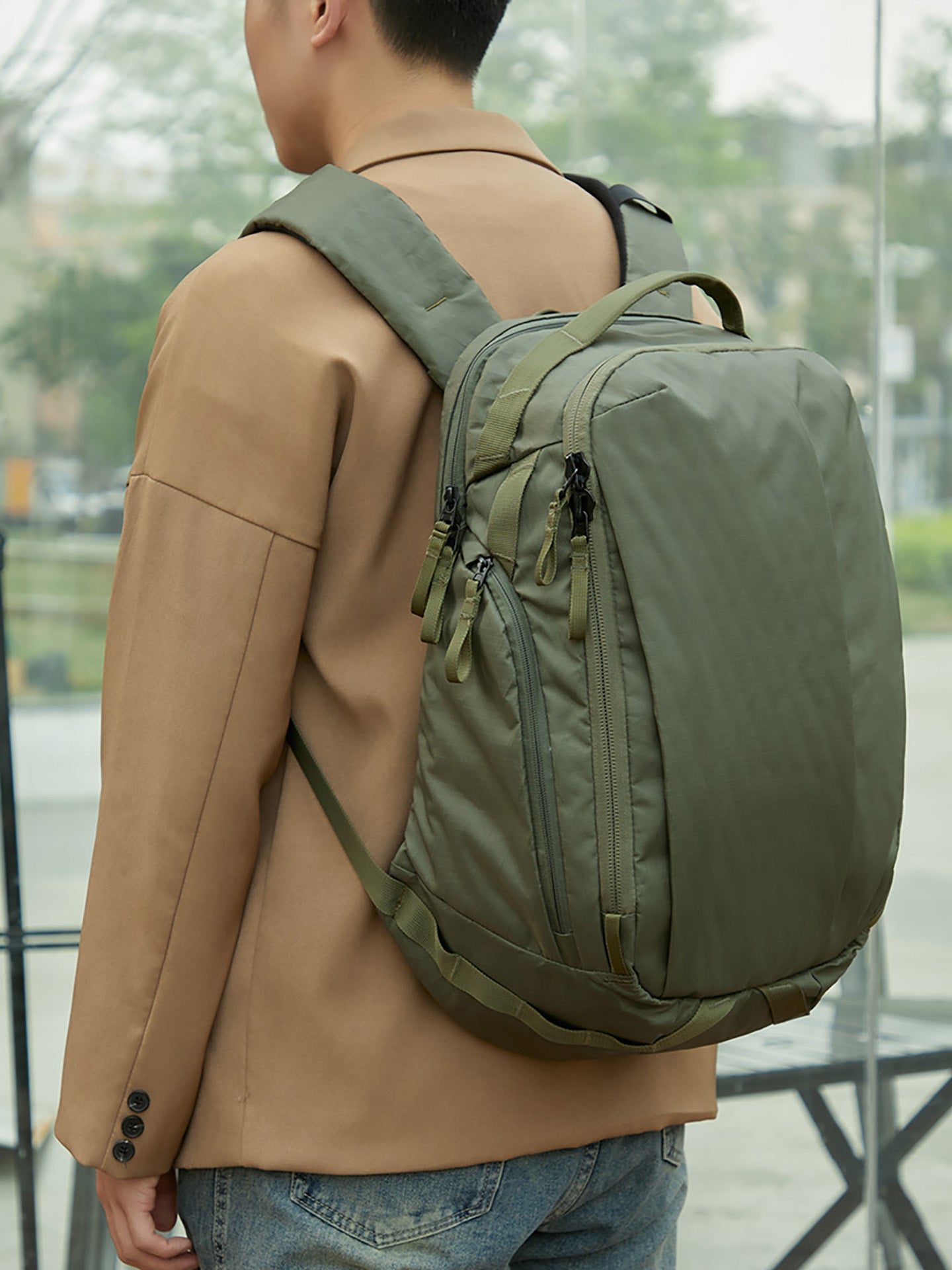 Mens Waterproof Travel Backpack