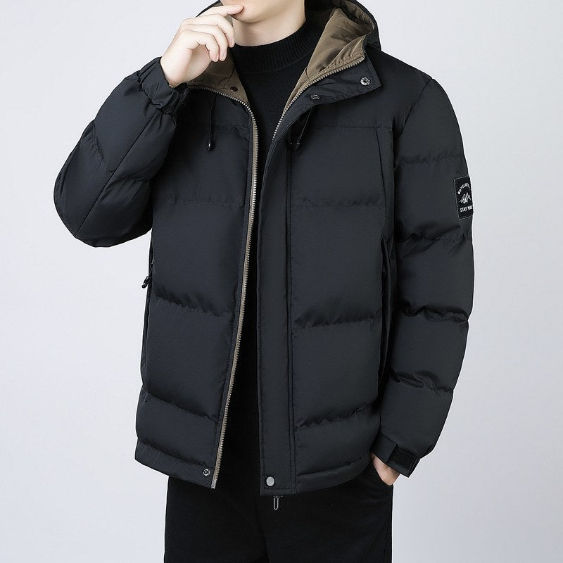 Mens Windproof Thermal Winter Jacket