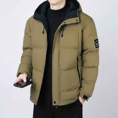 Mens Windproof Thermal Winter Jacket