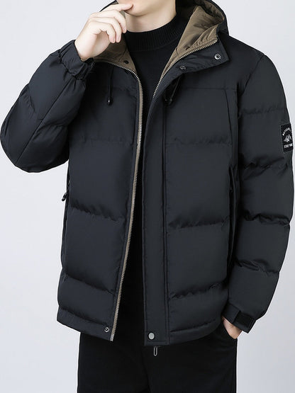 Mens Windproof Thermal Winter Jacket