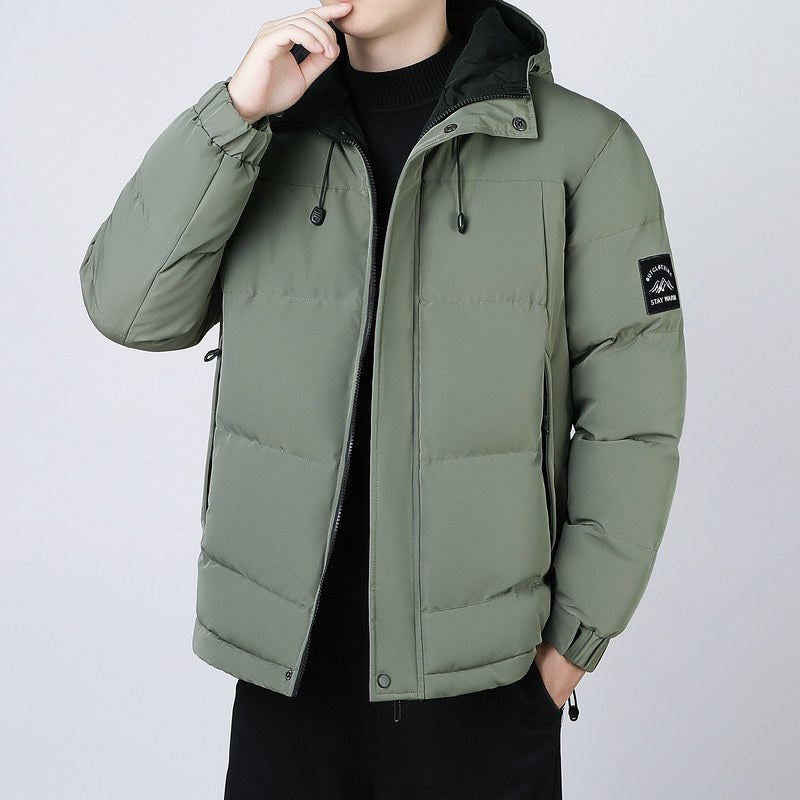 Mens Windproof Thermal Winter Jacket