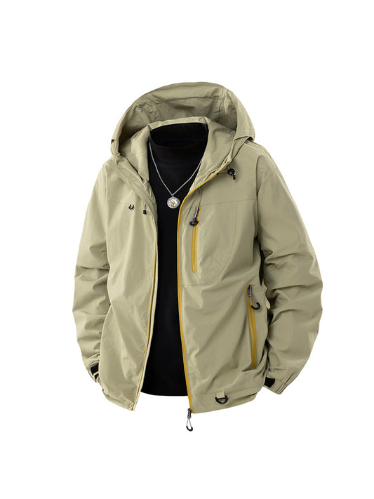 Mens Windproof Waterproof Corduroy Jacket