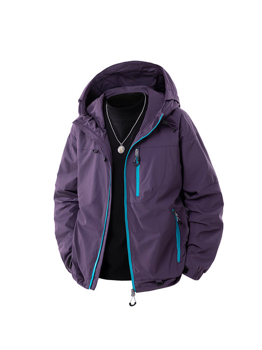 Mens Windproof Waterproof Corduroy Jacket