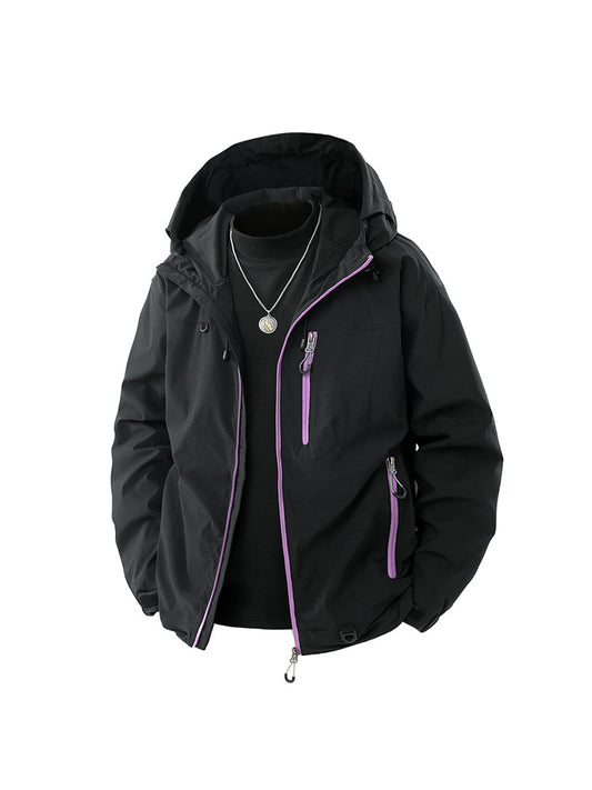 Mens Windproof Waterproof Corduroy Jacket