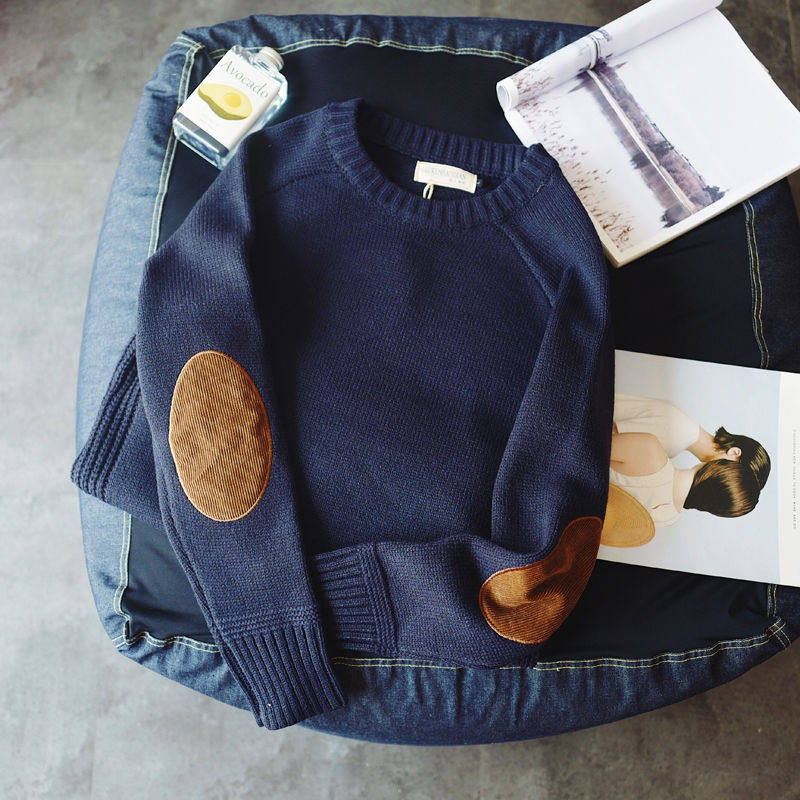 Mens Winter Warm Thickened Pullover Sweater