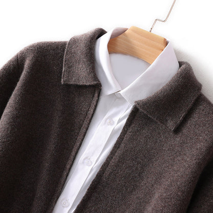 Mens Wool Cardigan