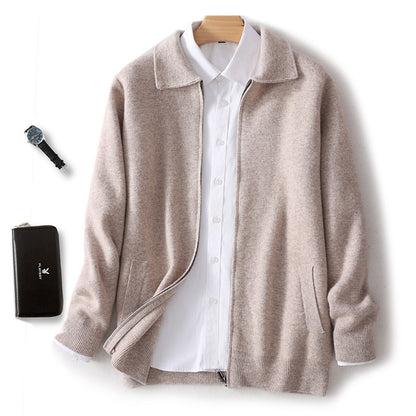 Mens Wool Cardigan