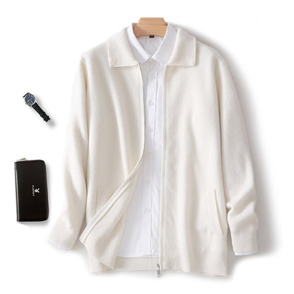 Mens Wool Cardigan